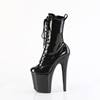 Pleaser - FLAMINGO1040GP Plateau Laarzen, Paaldans schoenen - Zwart Product image